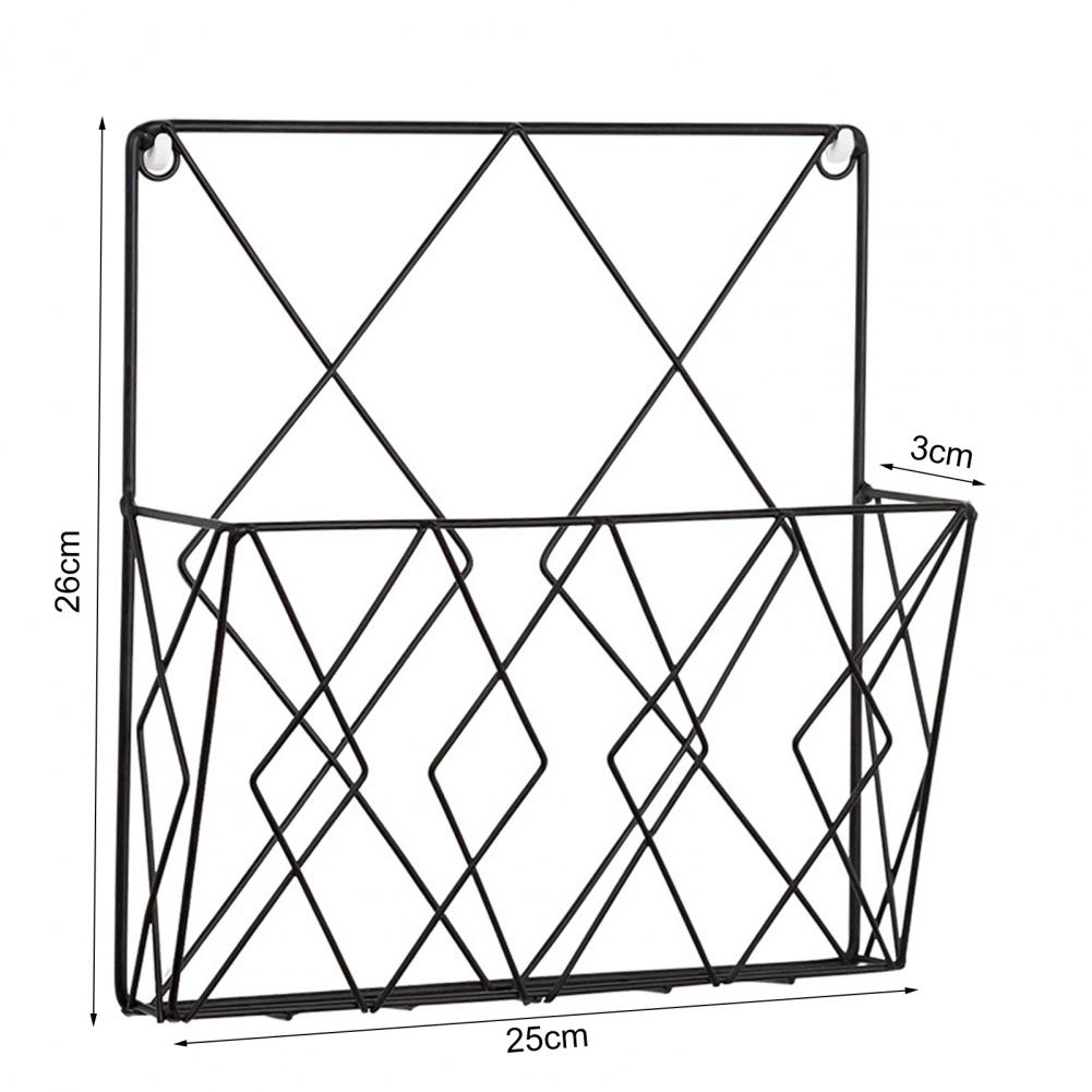 Stylish Beautiful Wall Mounted Magazines Storage Rack